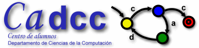Bienvenido a CADCC.CL Centro de Alumnos Departamento de Ciencias de la Computacion